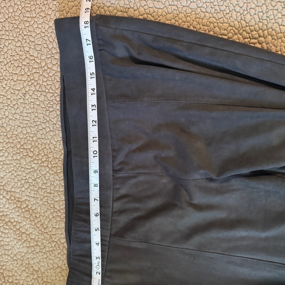 Seven7 Women’s Gray Soft Faux Suede Leggings, Pull On High Rise Stretch, Sz XXL‍ - Picture 7 of 9
